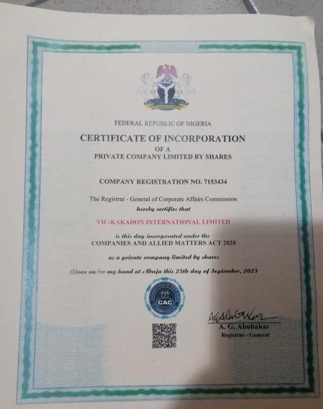 Official CAC Status Report